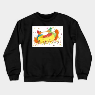 Fall Foxes Crewneck Sweatshirt